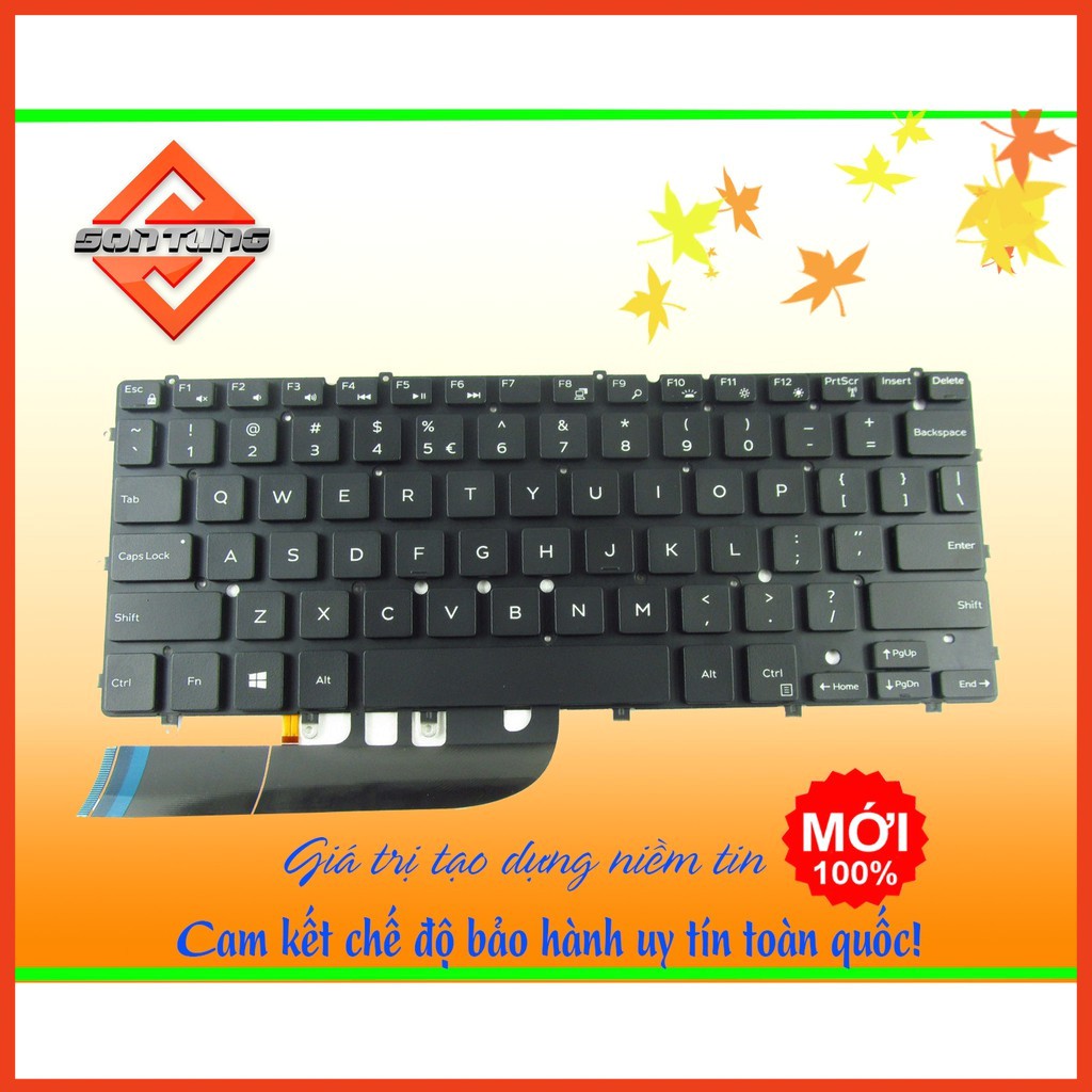 [NEW]Bàn phím laptop Dell Inspiron 13 7347 13 7348 7548 7547 9343 keyboard US