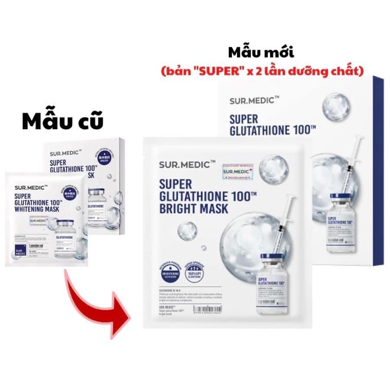 MẶT NẠ DƯỠNG TRẮNG DA SUR.MEDIC