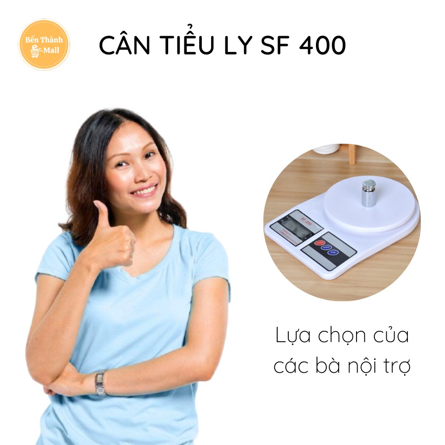 Cân Tiểu Ly SF-400 Tiện Dụng [Tải Trọng 1g - 10kg]