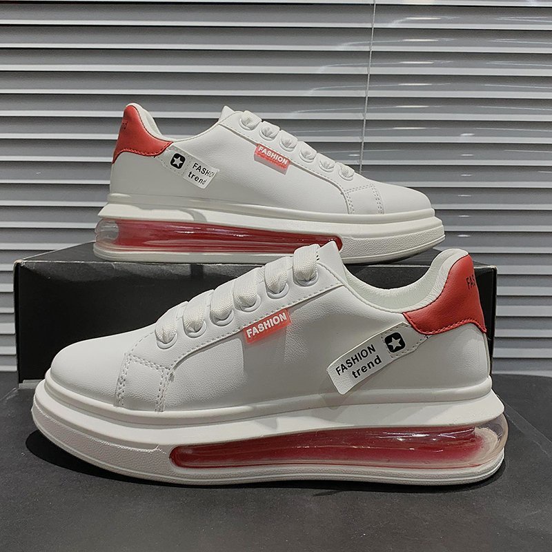 Giày thể thao đế dày thoáng khí màu trắng phong cách Nhật Bản thời trang dễ phối đồ cho nữ | BigBuy360 - bigbuy360.vn