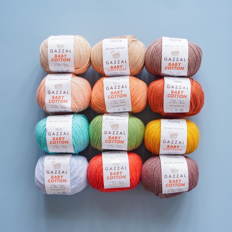 LEN GAZZAL BABY COTTON (MÓC THÚ-ĐỒ CHO BÉ)