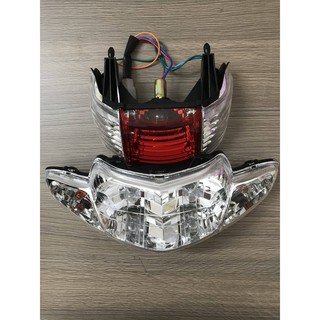 Combo Pha đèn wave alpha - 2 món + đuôi bóng (loại tốt không bị mờ và ố vàng) Wave alpha-Wave Zx-Wave nhỏ-Wave 2001