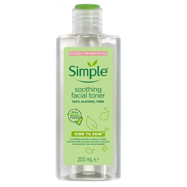 Nước hoa hồng Simple Kind To Skin Soothing Facial Toner