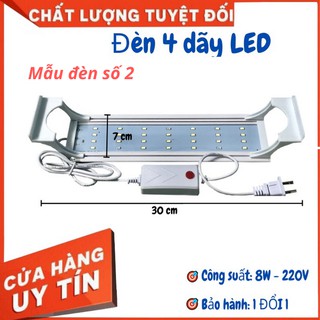 Bể cá mini + Lọc nước + Đèn led 30x17x17cm