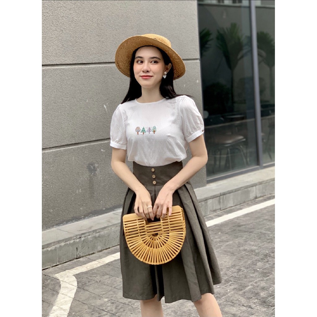 MINX - Váy Midi Pleated