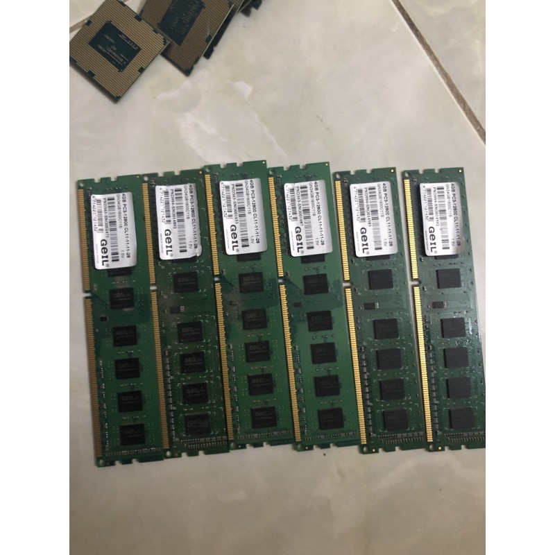 [4GB] RAM 4GB DDR3 Bus 1600, mới dùng ngon, tốt. chính hãng Deli, Samsung