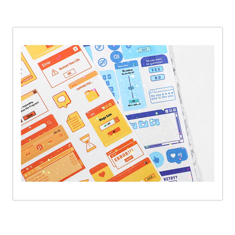 Flowertree 1 Sticker Dán Trang Trí Sổ Lưu Niệm