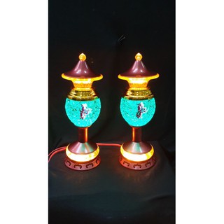 BỘ 2 CÁI ĐÈN BÀN THỜ LED ĐỔI MÀU