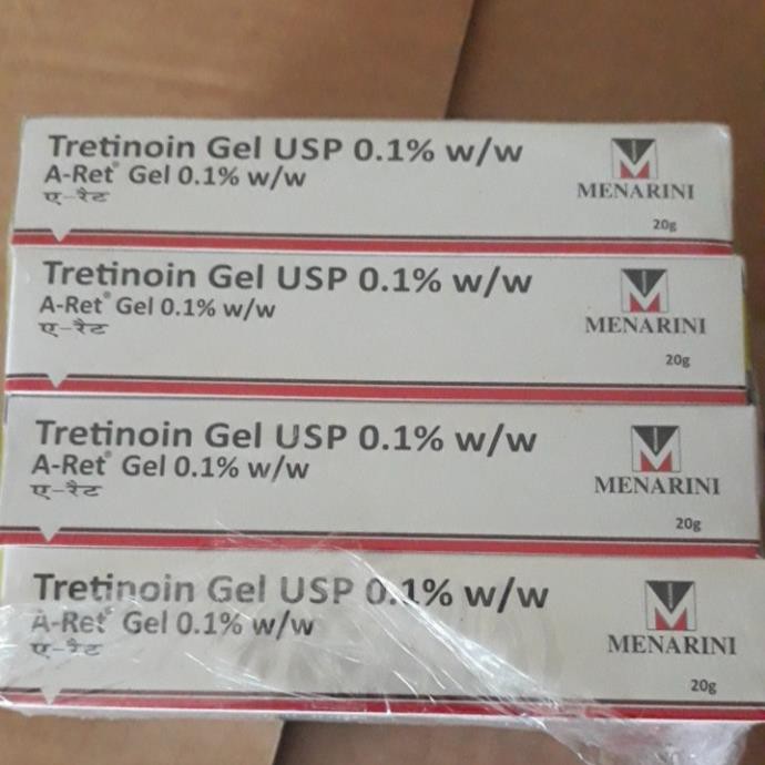 Tretinoin Aret Gel Usp 0.025% 0.05% 0.1% Gel Giảm mụn trẻ hóa da - Tretinoin Ấn Độ | BigBuy360 - bigbuy360.vn