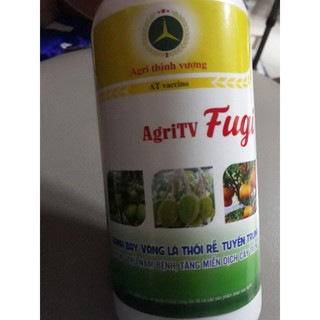 Chế  phẩm Agri Fugi chuyên trị tuyến trùng, phòng nấm bệnh, vàng lá thối rễ tặng 1 kích rễ 30ml