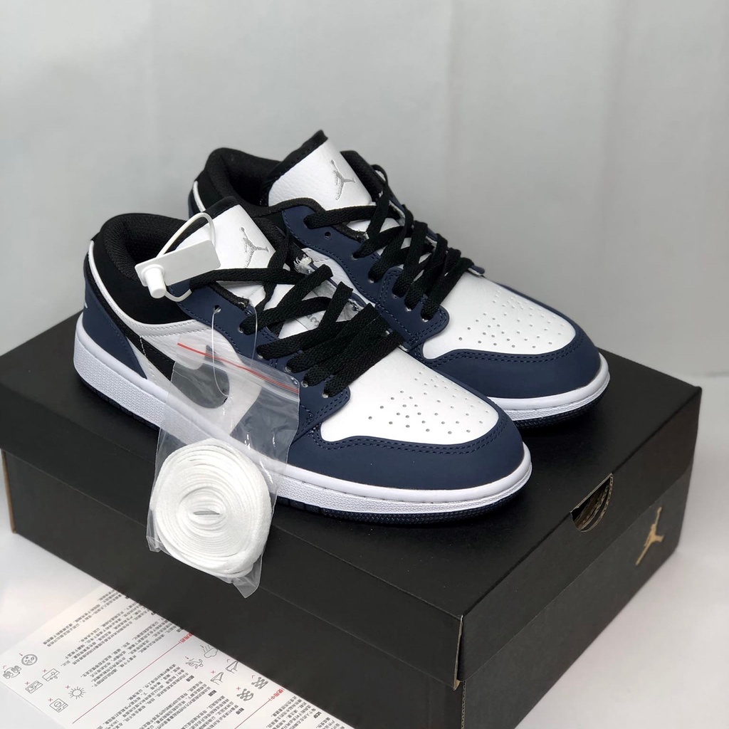 Giày thể thao Jordan 1 Low cổ thấp, Giày JD1 các mẫu cực hot nam nữ cao cấp tặng Full Box Bill