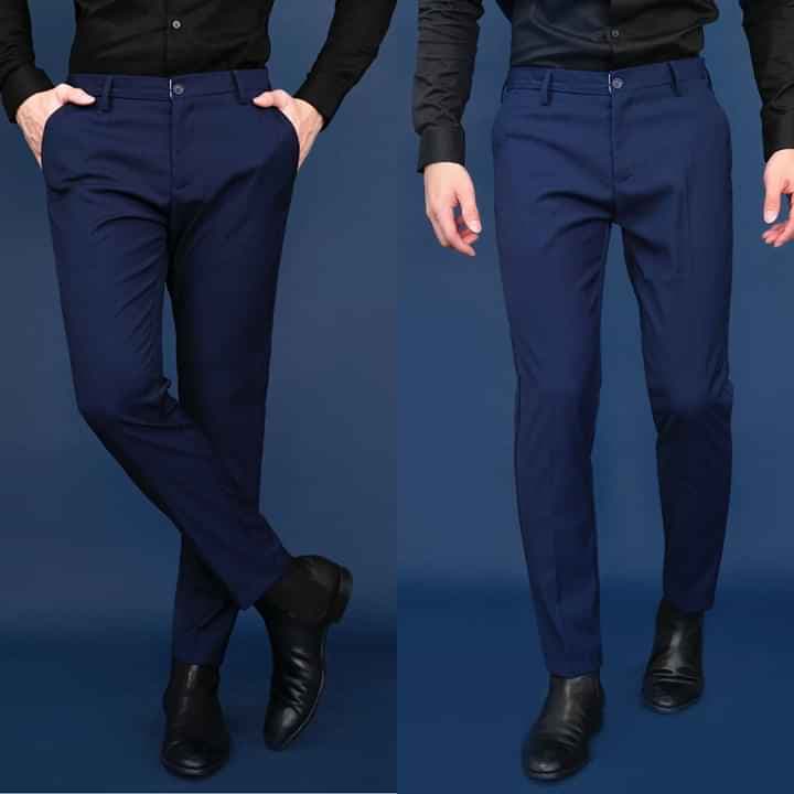 Quần Âu Nam Quần Tây Nam Vải Bền Đẹp Dáng Chuẩn Thoải Mái Co Giãn Nhẹ Mẫu Quần Tây Xu Hướng