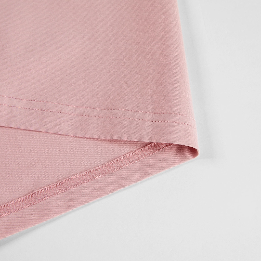 HLA - Áo Thun Nam Ngắn Tay Simple Pure Color Short Sleeve T-shirt