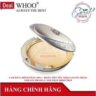 Phấn phủ nén chống nắng Whoo dưỡng trắng Whitening Powder Pact