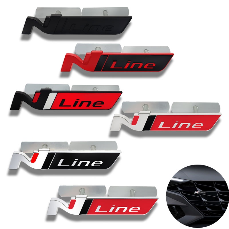 Logo Kim Loại Dán Trang Trí Xe Hơi Hyundai Sonata Creta Accent Tucson Solaris Azera Ix35 I40 IX20