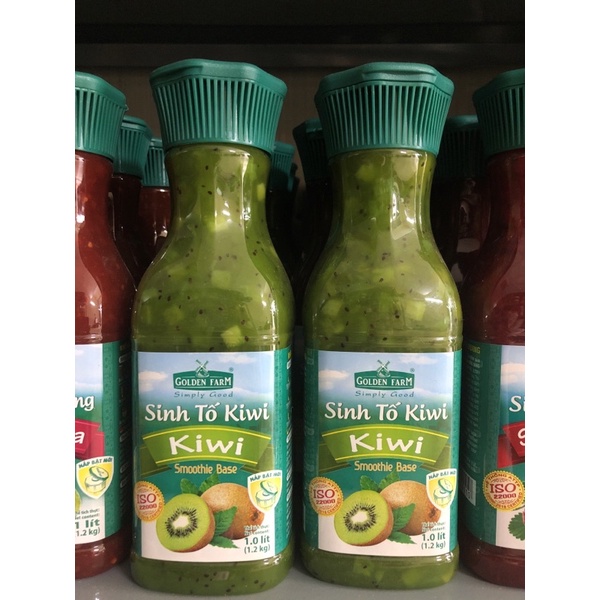 Sinh tố Golden Farm hương vị Kiwi 1L