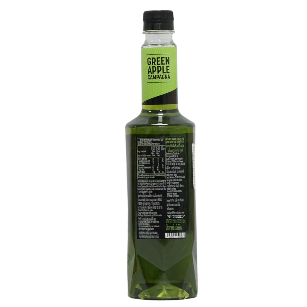 Siro Táo xanh Davinci Gourmet (Green Apple Campagna syrup) - chai 750ml  - Hàng chính hãng
