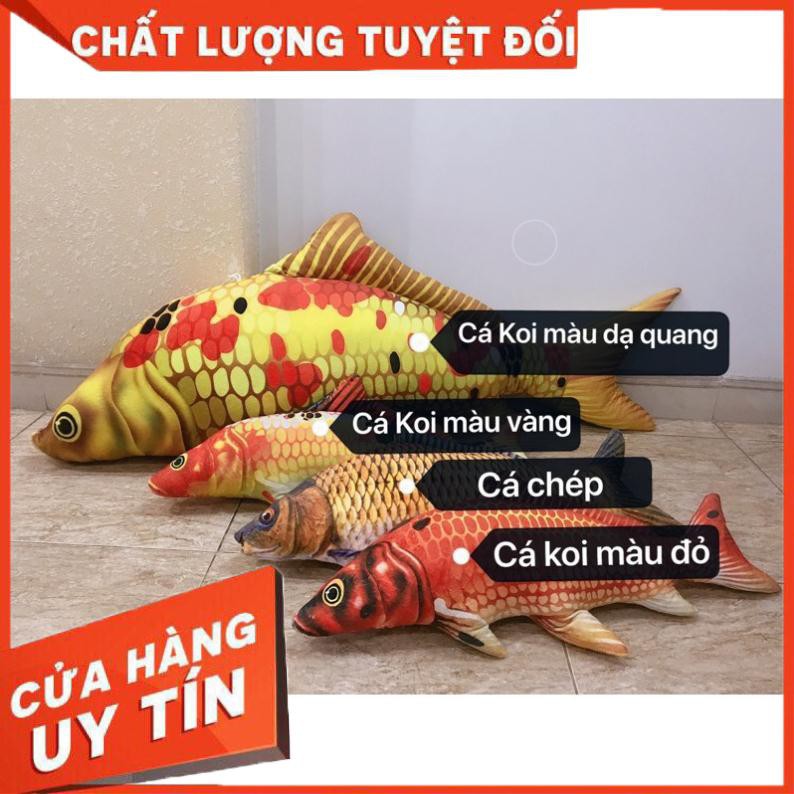 Gối ôm 3d hình cá chép, cá Koi 3d, gối ôm 3d hình con cá Sale Hot