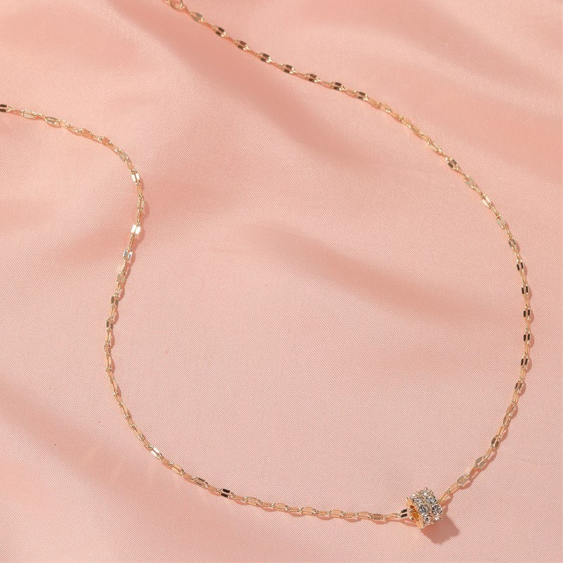 Dây chuyền thiết kế mặt hình học phong cách Hàn Quốc xinh xắn