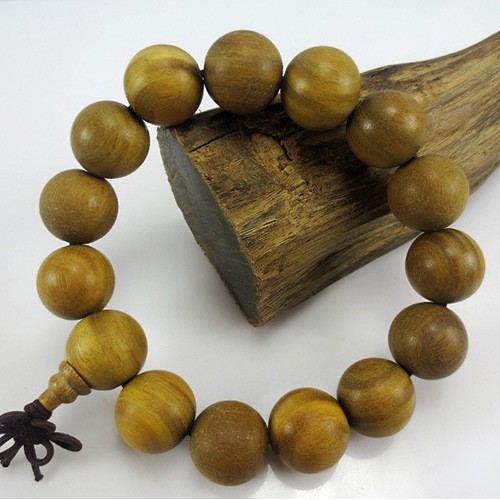 Trầm hương đích thực gỗ thơm vòng tay gỗ đàn hương hạt bracelet cho nam hàng xịn