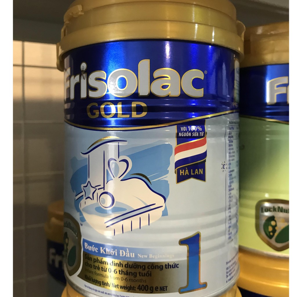 Sữa Frisolac gold 1 400g(mẫu mới)