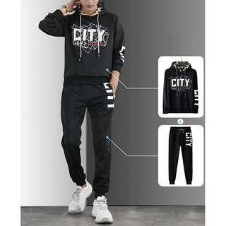Set Bộ thể thao nam dài kiểu đẹp big city boy - BT07