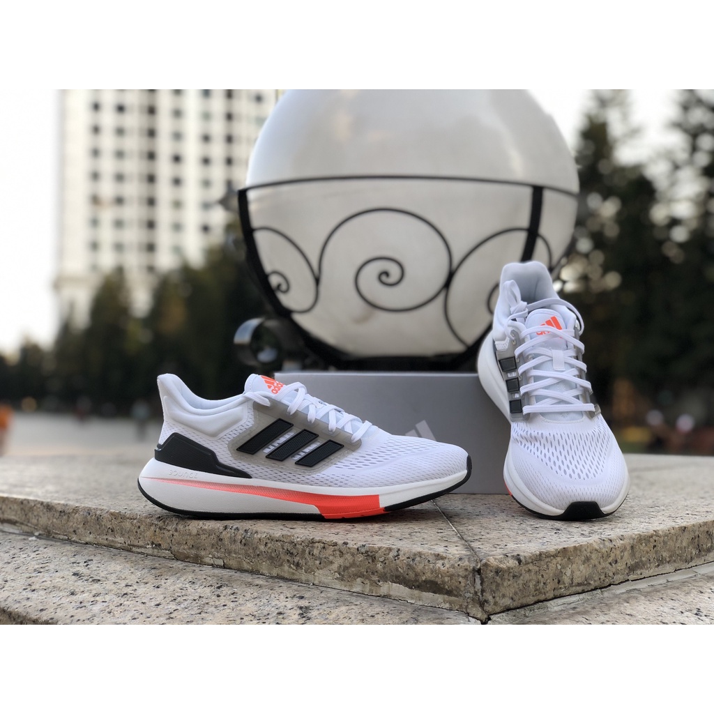 [FULL BOX] Giày Thể Thao Nam Adidas EQ Bản Mới Nhất 2021- Trắng Đỏ - Đi Làm Đi Chơi Đi Tập Đều rất đẹp