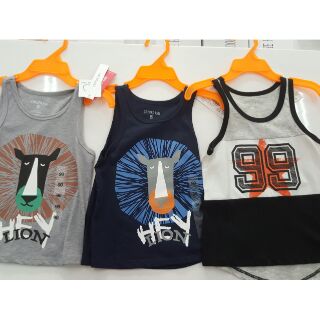 [CANIFA] áo ba lỗ trẻ em cotton mềm, mát. Nguyên giá 99k sale còn 50k.