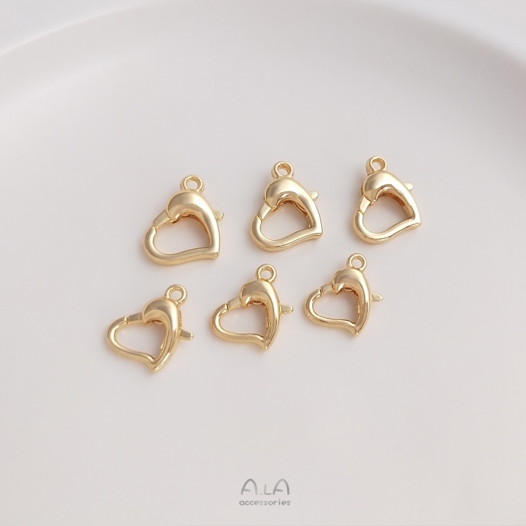 Móc Khóa Tôm Hùm Bằng Đồng Mạ Vàng 14K Nhiều Màu Sắc Dùng Làm Trang Sức diy