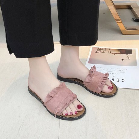 Sandal NữFREE SHIPDÉP NỮ QUAI NGANG VÁY NHÚN DỄ THƯƠNG MÃ SD- 004