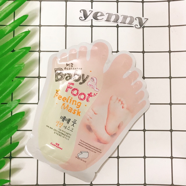 Mặt Nạ Ủ Da Chân MB Guarantee Baby Foot Peeling Mask