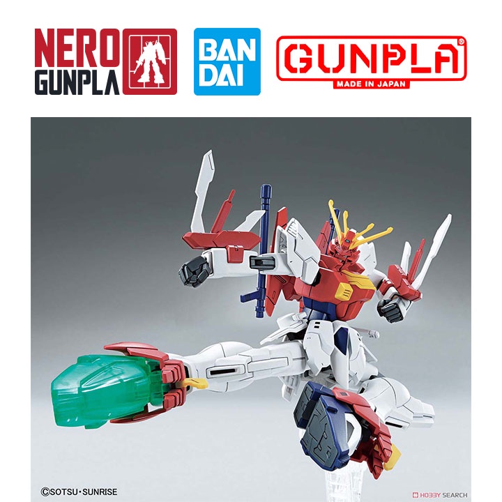 Mô Hình Lắp Ráp Bandai Gunpla HG BB 1/144 Blazing Gundam