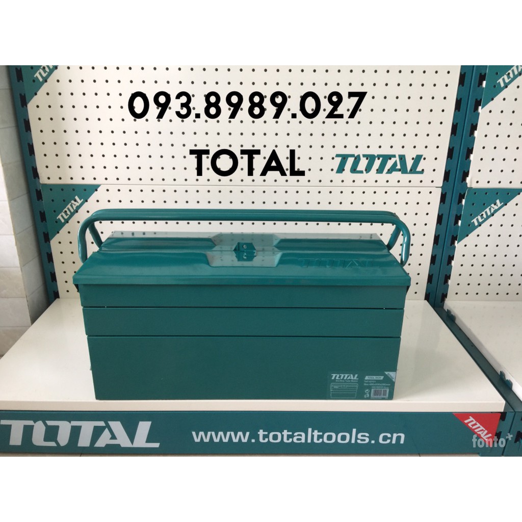 HỘP ĐỰNG ĐỒ NGHỀ TOTAL BA TẦNG ( 495X200X290) THT10701