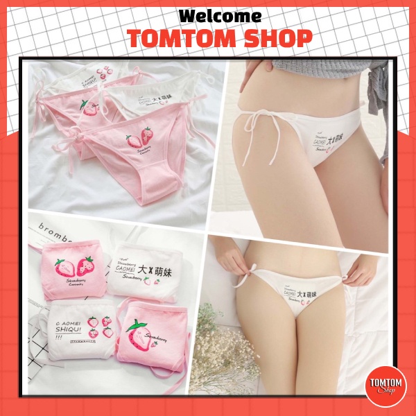 Quần lót Cotton dây buộc siêu sexy dễ thương