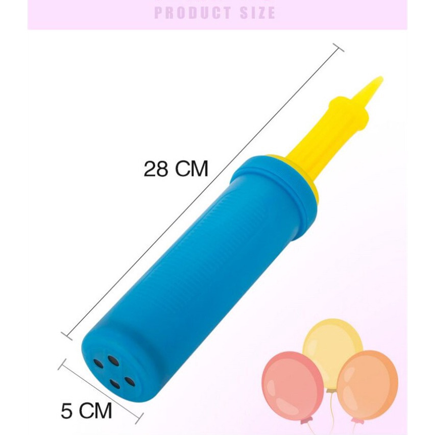 Dụng cụ bơm bong bóng cầm tay tiện lợi