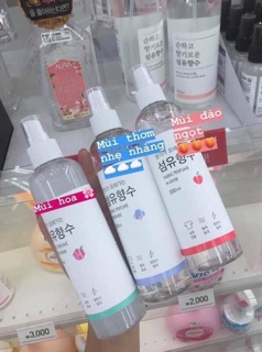 Xịt thơm quần áo Hàn QUốc