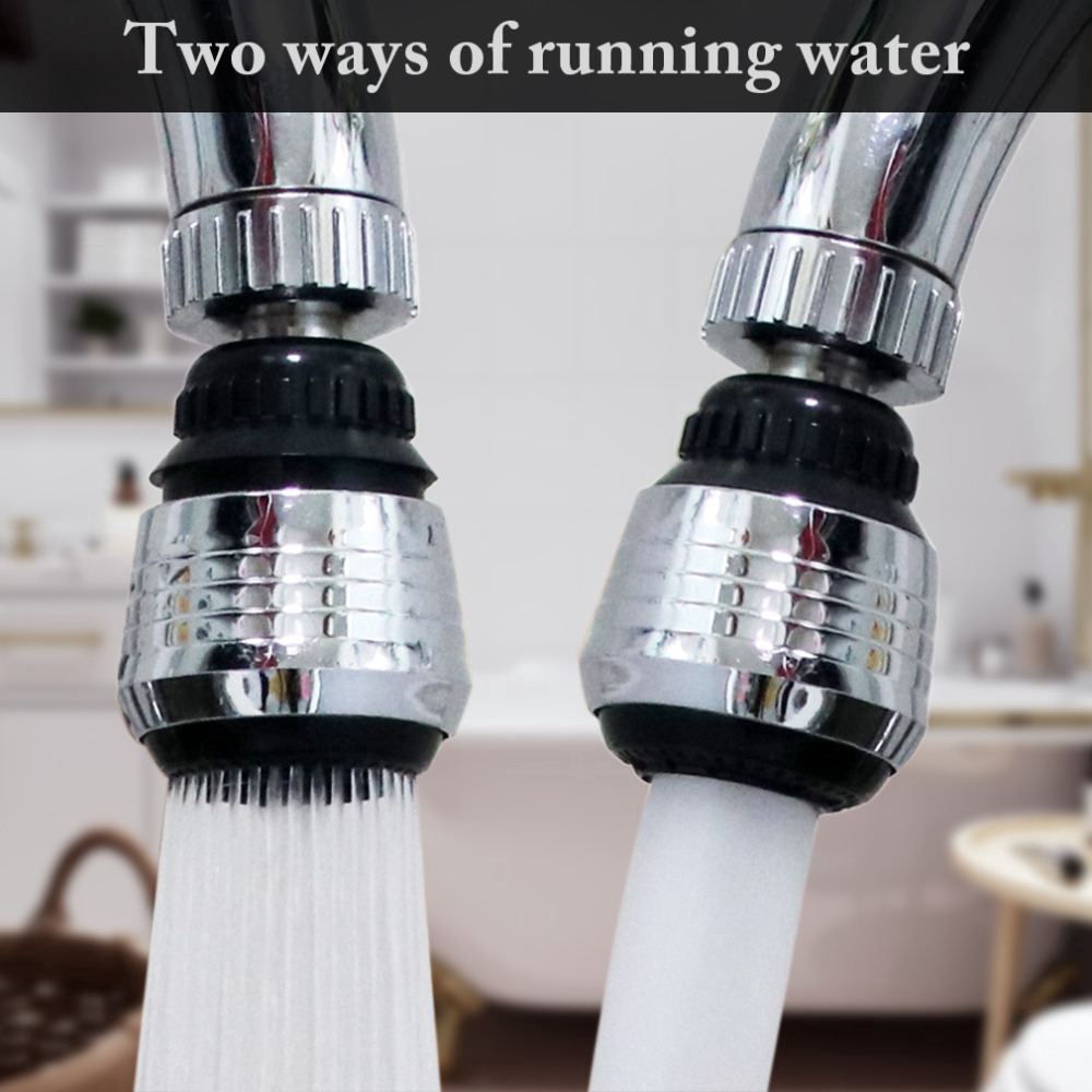 Đầu vòi phun nước xoay 360 độ tiết kiệm nước tiện lợi cho nhà bếp/ phòng tắm