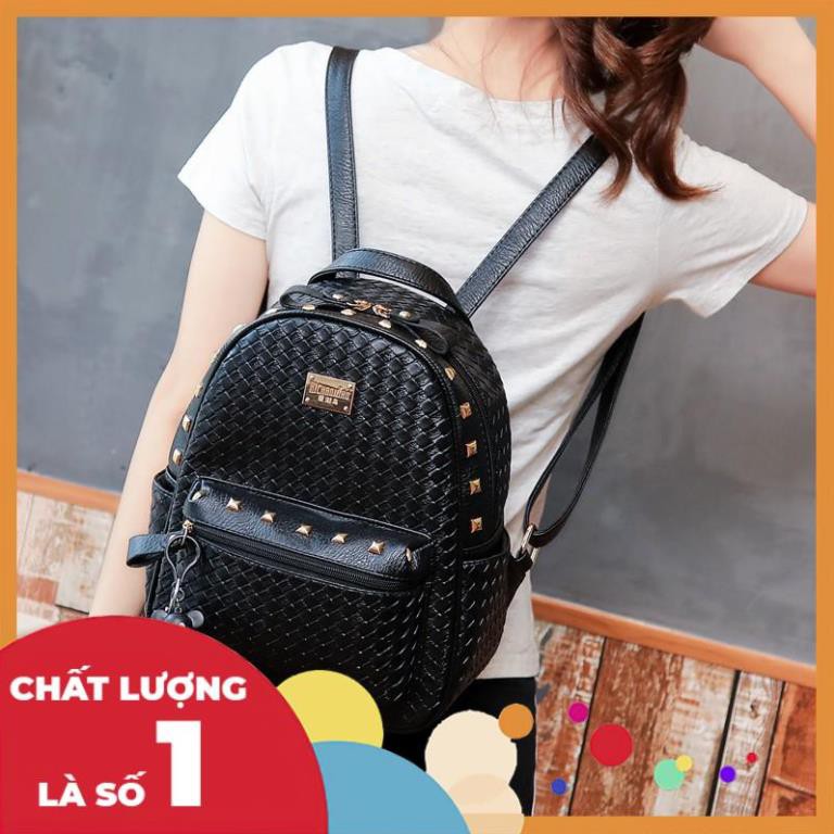 Balo Mini Da Mềm Dập Vân Cao Cấp S2