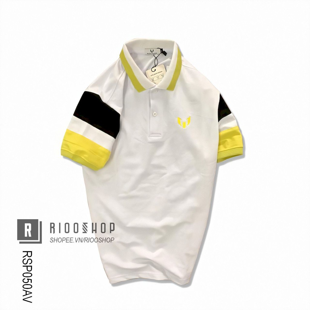 Áo thun nam có cổ đẹp Marc phối màu RSP050AV - áo polo nam cá sấu Riooshop | BigBuy360 - bigbuy360.vn