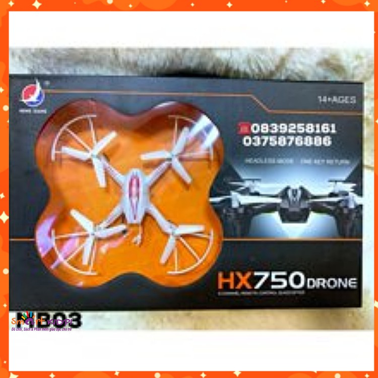 ĐỒ CHƠI KHÁM PHÁ- Máy bay điều khiển từ xa drone 4 cánh HX75