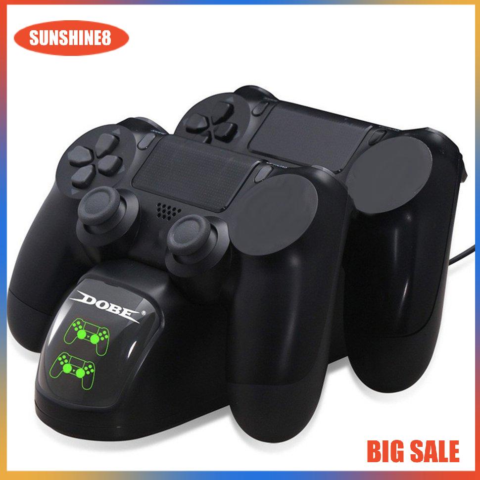 【SUN】Control Durable Charger USB Charging Station With Dock Dual Charger Gamepad