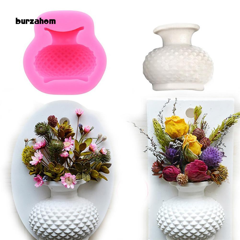 Khuôn silicon làm bánh đa năng tiện dụng hình lọ hoa xinh xắn