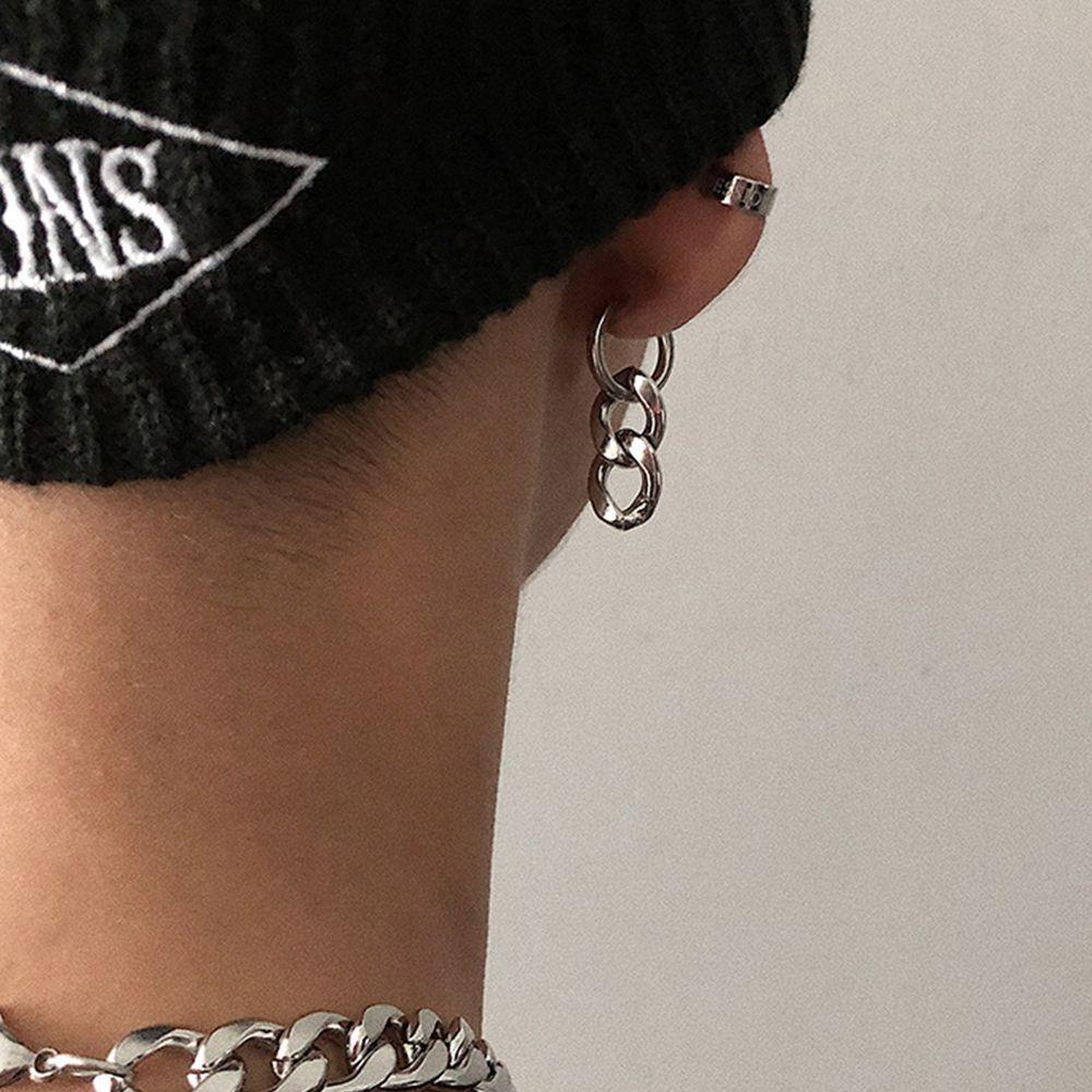 Bông Tai Dạng Vòng Phong Cách Thời Trang Đường Phố Dành Cho Nam Và Nữ