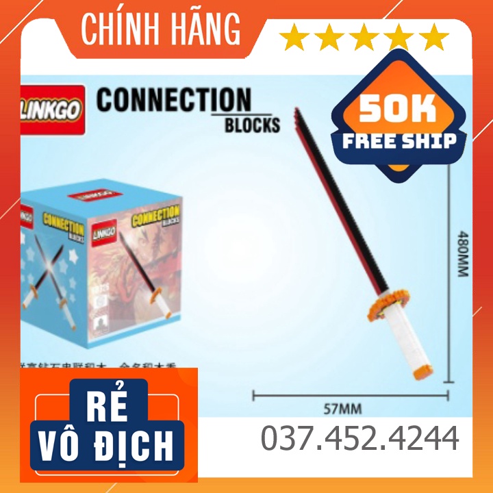 mô hình đồ chơi kiếm Zoro lắp ráp rèn luyện trí thông minh