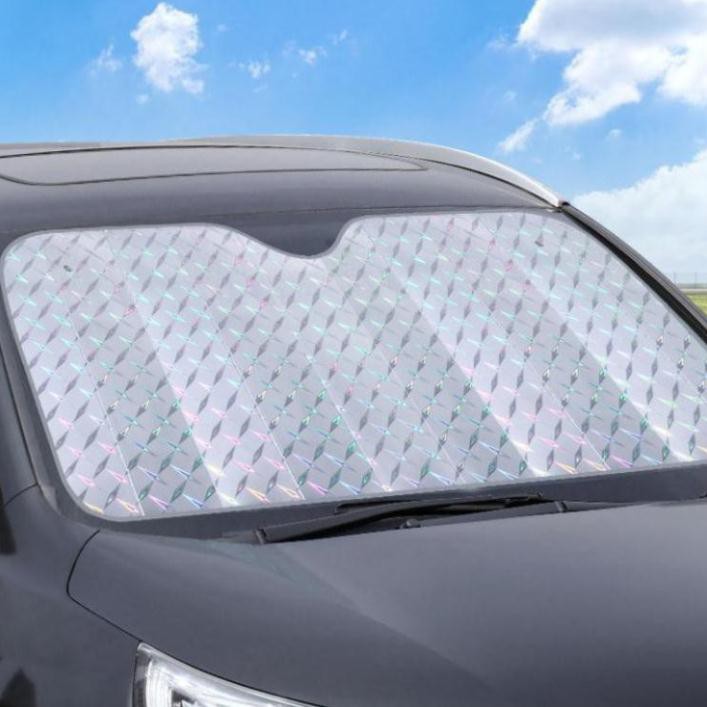 Tấm Che Nắng Kính Lái Xe Hơi Bên Trong - Tấm Che Kính Trước, Ngăn Tia Tử Ngoại, Chống Nắng Cho Xế Yêu