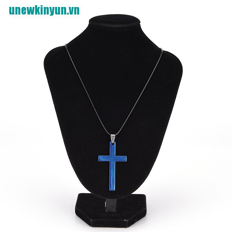 Y●Vòng cổ HìNh Chữ ThậP BằNg ThéP Không Gỉ