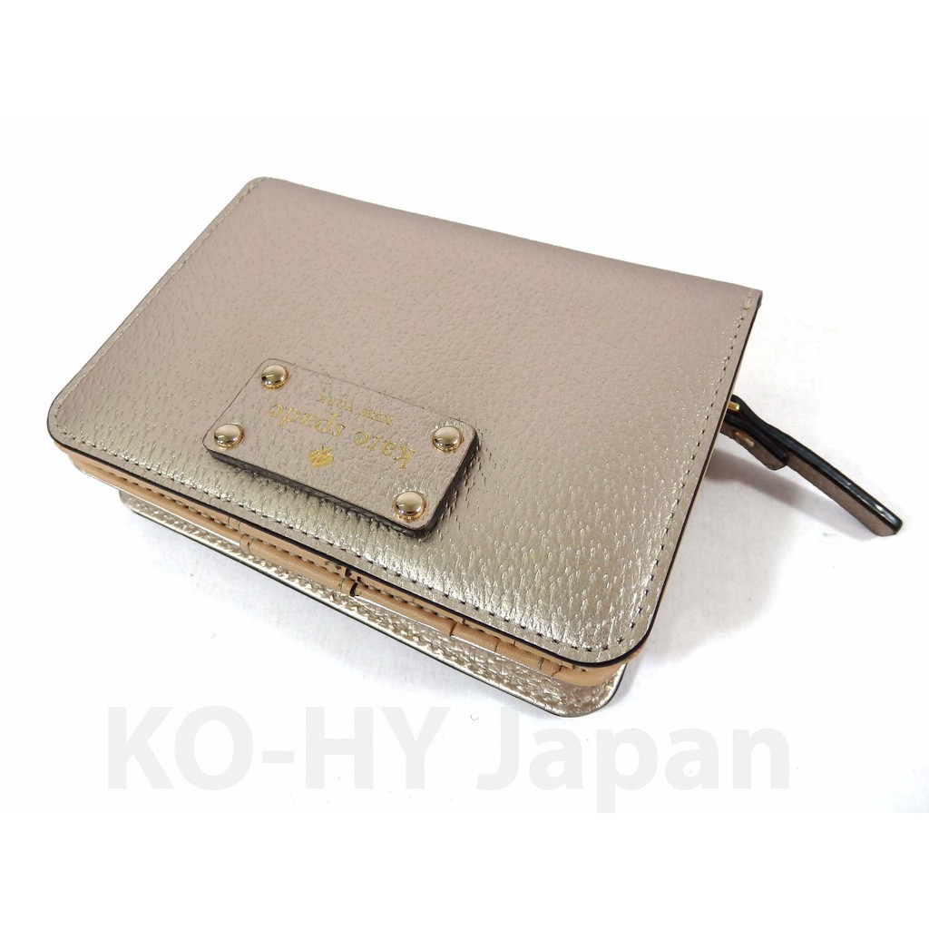 Ví Cầm Tay Nữ kiểu ngắn Kate Spade New York Lady's Wallet-light pink silver