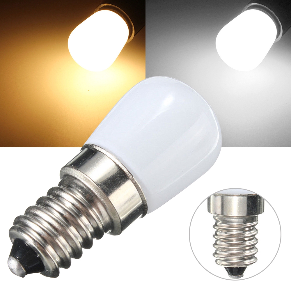 2 Bóng Đèn LED E14 E12 220V Cho Tủ Lạnh