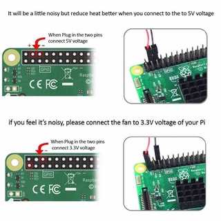 Quạt Tản Nhiệt Làm Mát Cho Raspberry Pi 4b