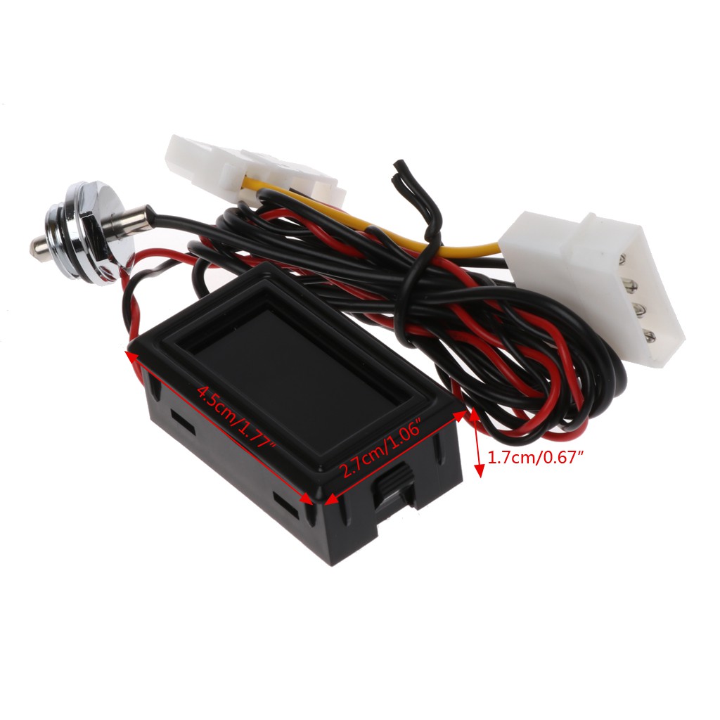 Máy Dò Nhiệt Độ Nước G1 / 4 4pin Cho Pc